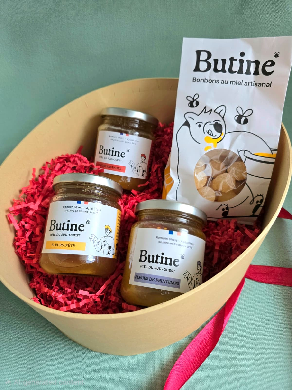 French Honey & Candy Gift Set