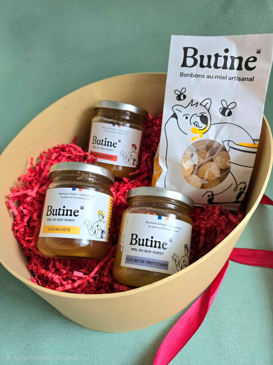 French Honey & Candy Christmas Gift Set