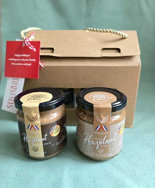 Hazelnut Lovers Duo – Organic Christmas Set