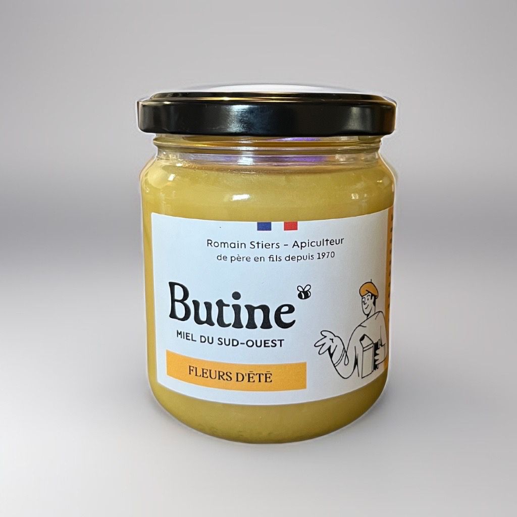 "Summer Flowers" Wildflower Honey By Butine